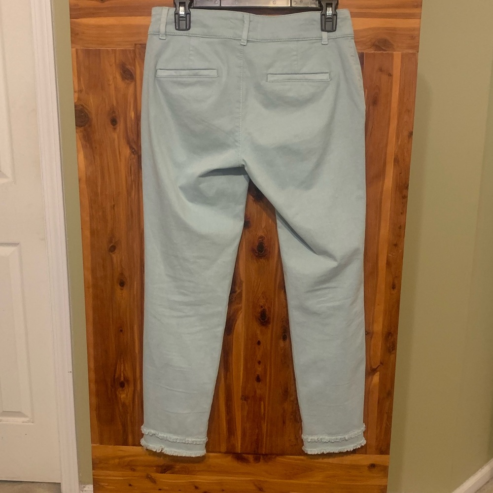 Loft Jeans with Frayed Hem